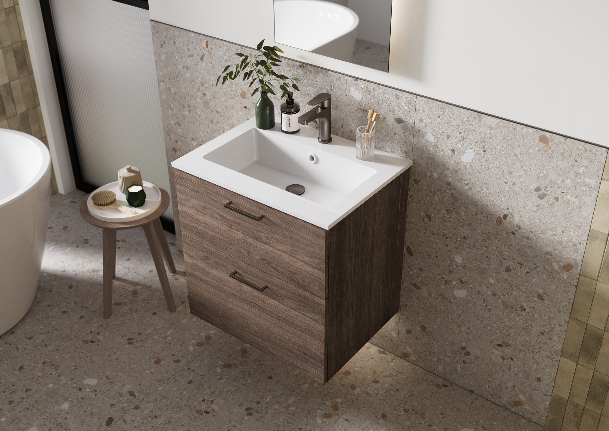 aurelia Vanity Sienna Oak Calypso