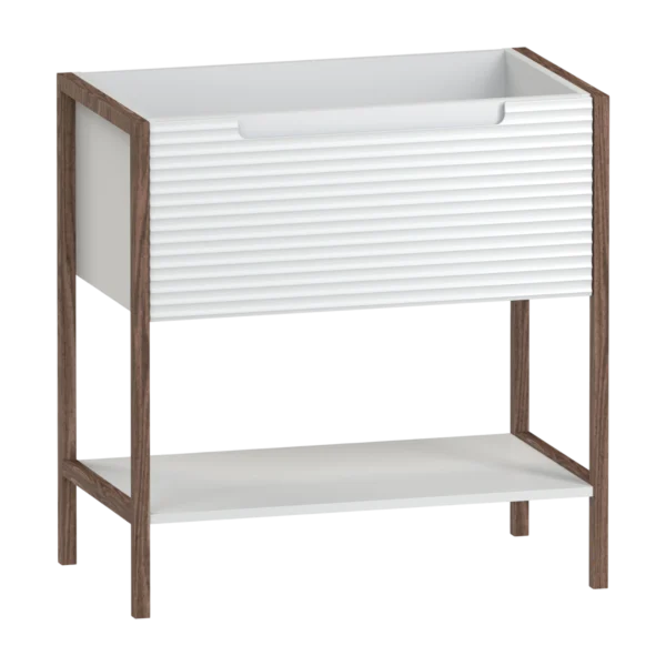 Valor Washstand 800 One Drawer Walnut Frame